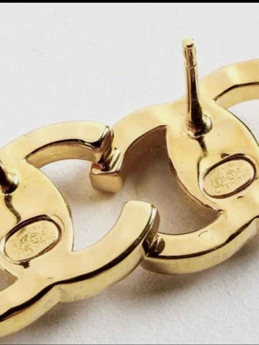 Chanel spring 2023 CC earrings